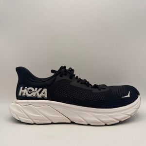 Hoka One One Arahi 7 Black White Running Shoes Women Size 9.5 Wide
